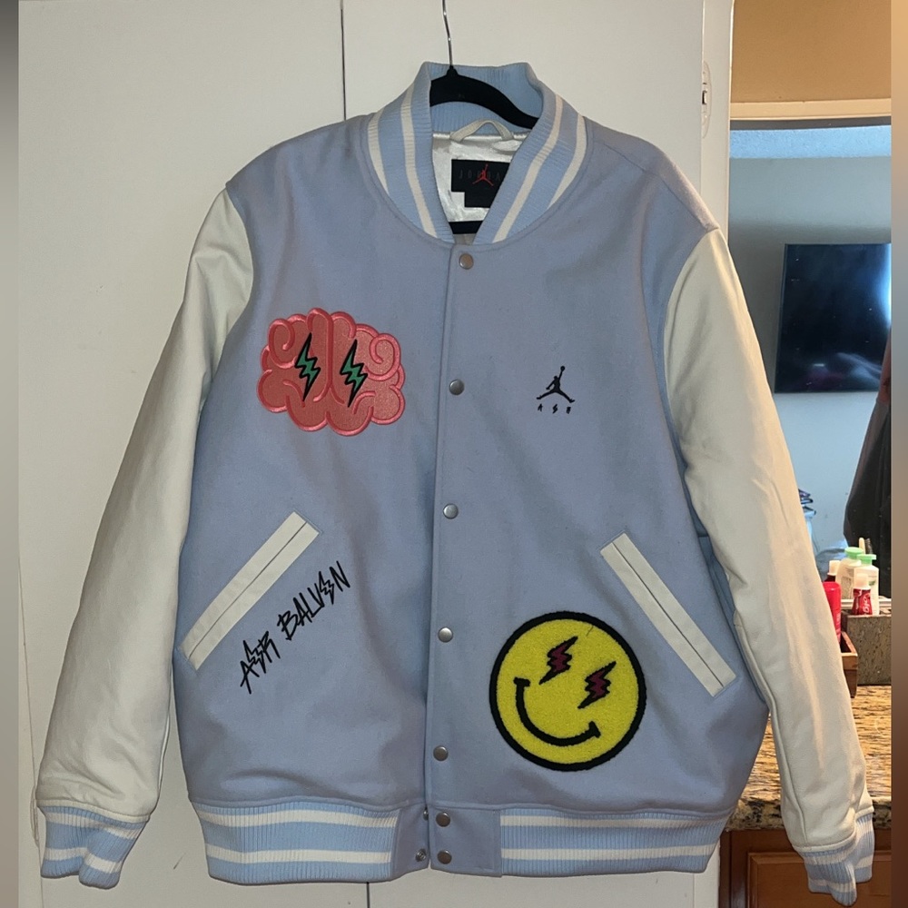 Jordan collab with jbalvin jacket. Brand new! Never worn w/ tags on. Size XL